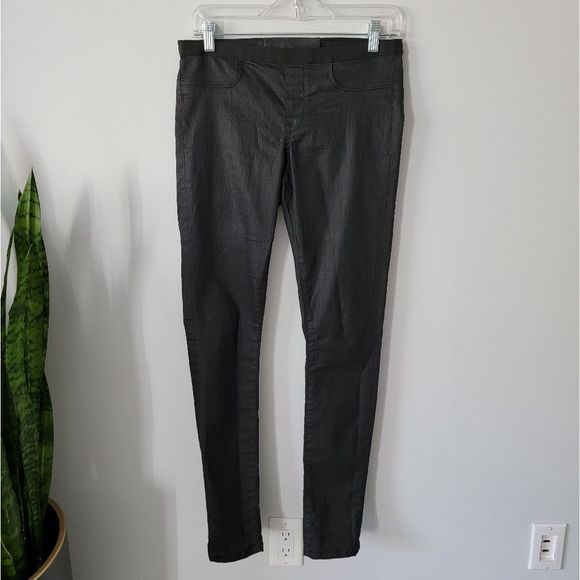 Helmut Lang Womens Pull On Pants, Black, Size 28 - Picture 1 of 16
